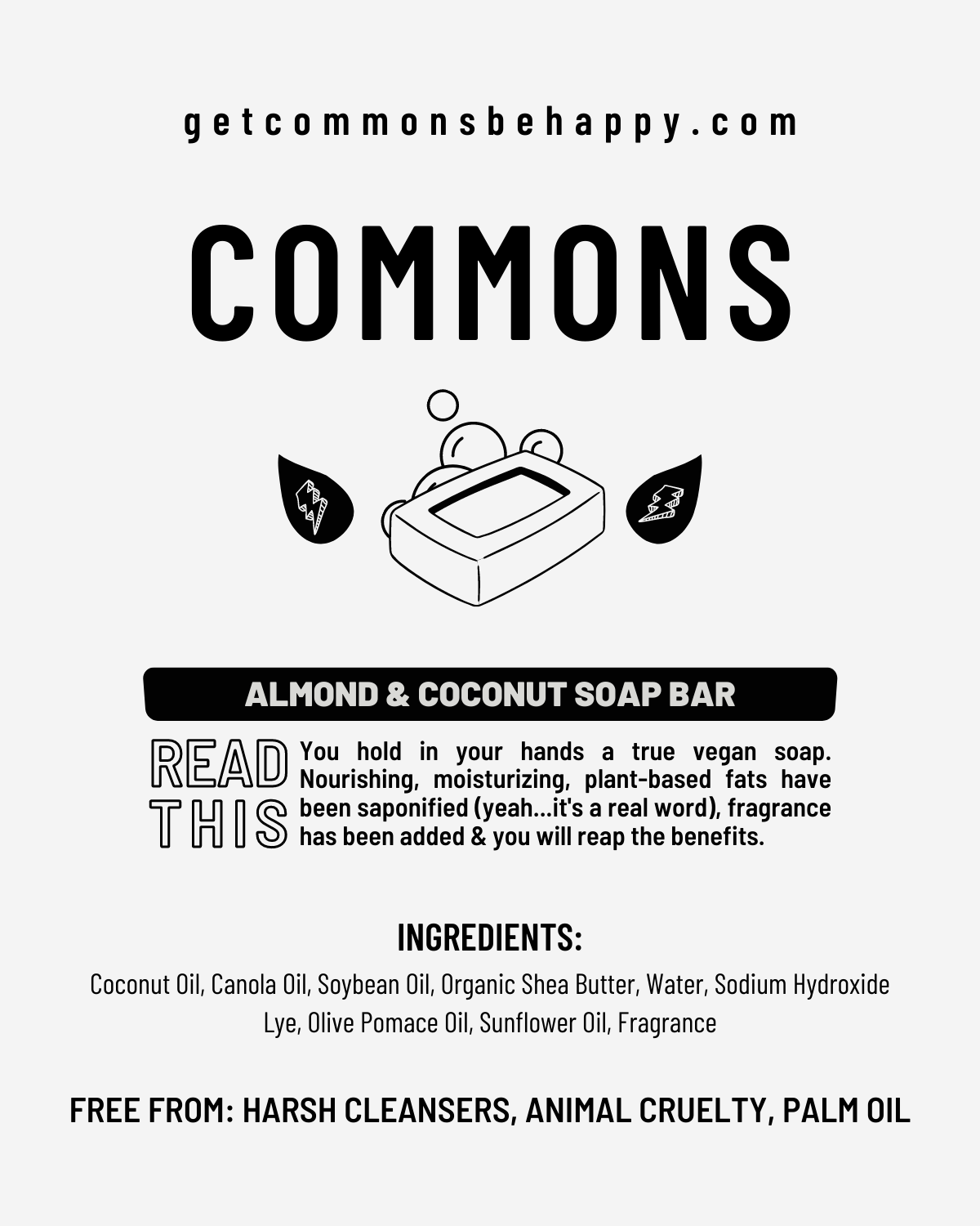 Bar Soap - Almond Coconut